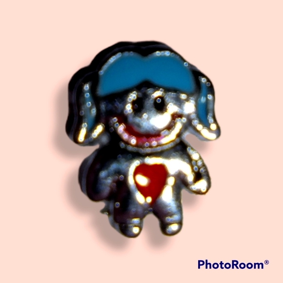 Silver Little Girl Floating Charm - Picture 1 of 1